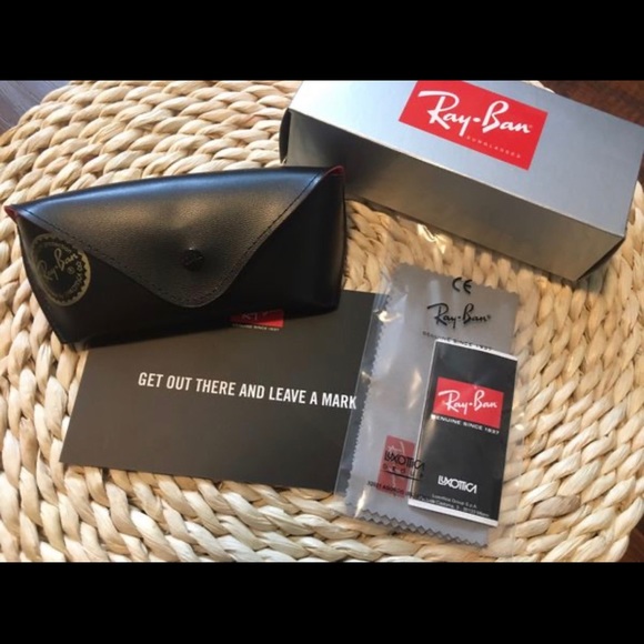 New Silver RayBan Sunglasses for sale unisex NWT - Picture 4 of 5